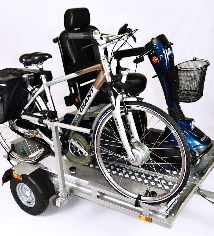 Geletterdheid racket Daarom Inklapbare Aanhangwagens | Makkelijk fiets meenemen